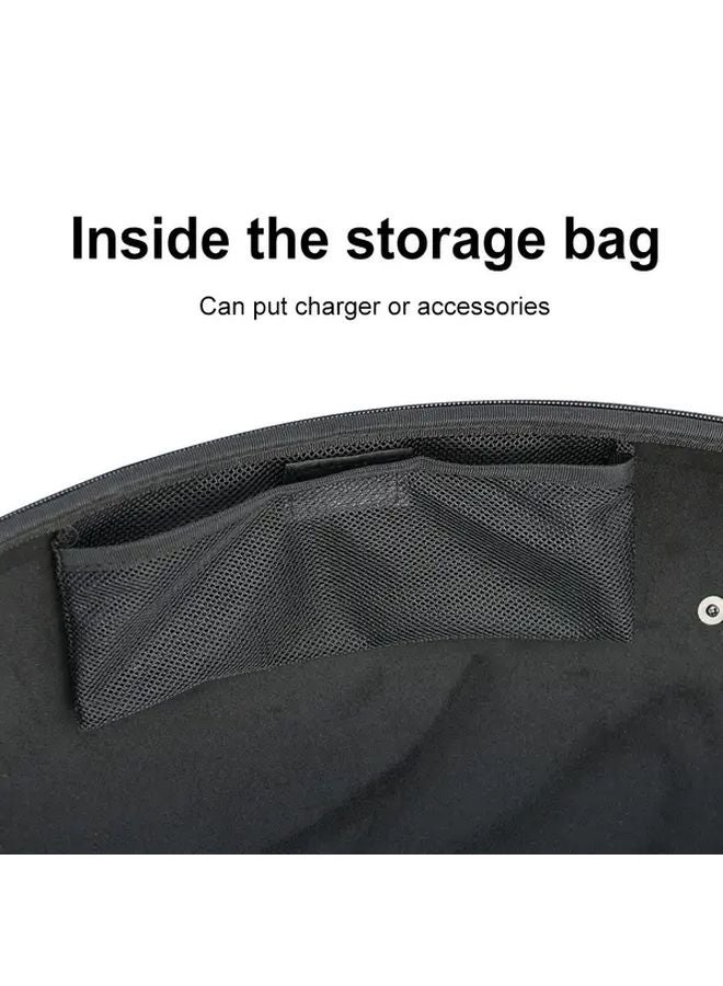 Black EVA Hard Shell Travel Case For Boombox 1 2 3 Durable Protective Storage Bag - Image 5